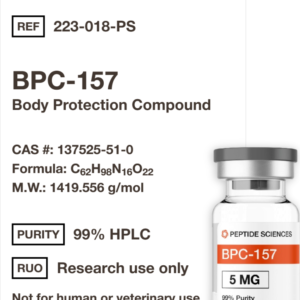 Buy BPC-157 5mg research peptide vial