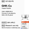 Buy GHK-Cu 50mg copper peptide research vial