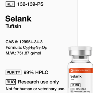 Buy Selank peptide vial – high purity research compound