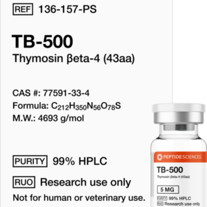 Buy TB-500 peptide for recovery pathway research