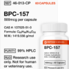 Buy BPC-157 capsules high purity research peptide