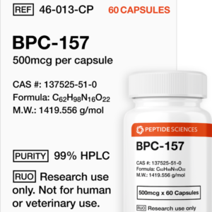 Buy BPC-157 capsules high purity research peptide