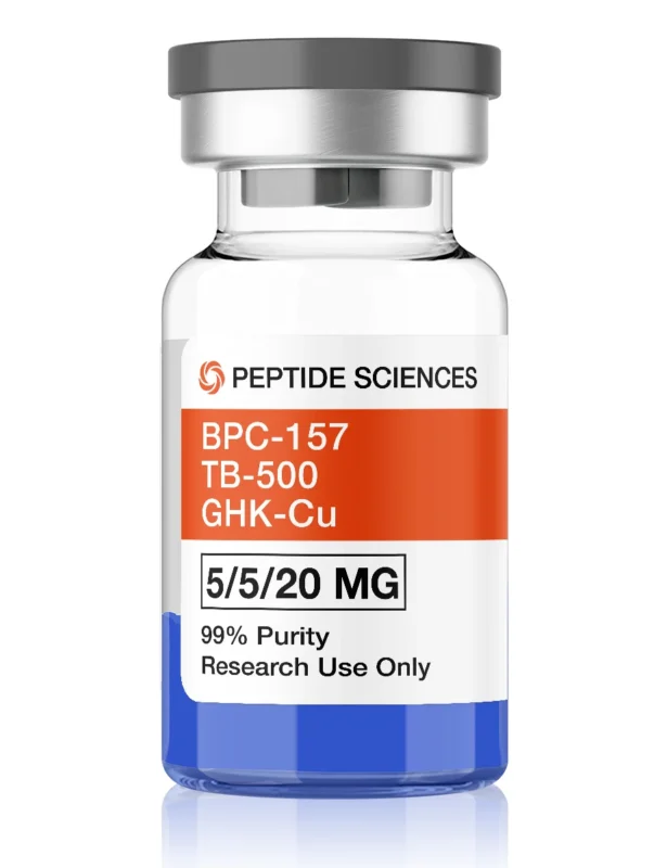 Research-grade Glow Blend Peptides for tissue repair and antioxidants