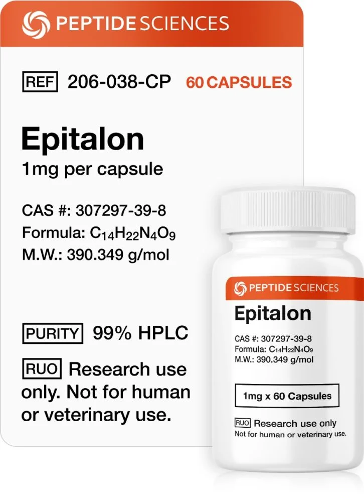epitalon-capsule-peptide Buy Epitalon capsules high purity research peptide ≥98% HPLC