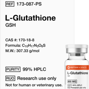 Buy L-Glutathione 600mg high-potency antioxidant supplement